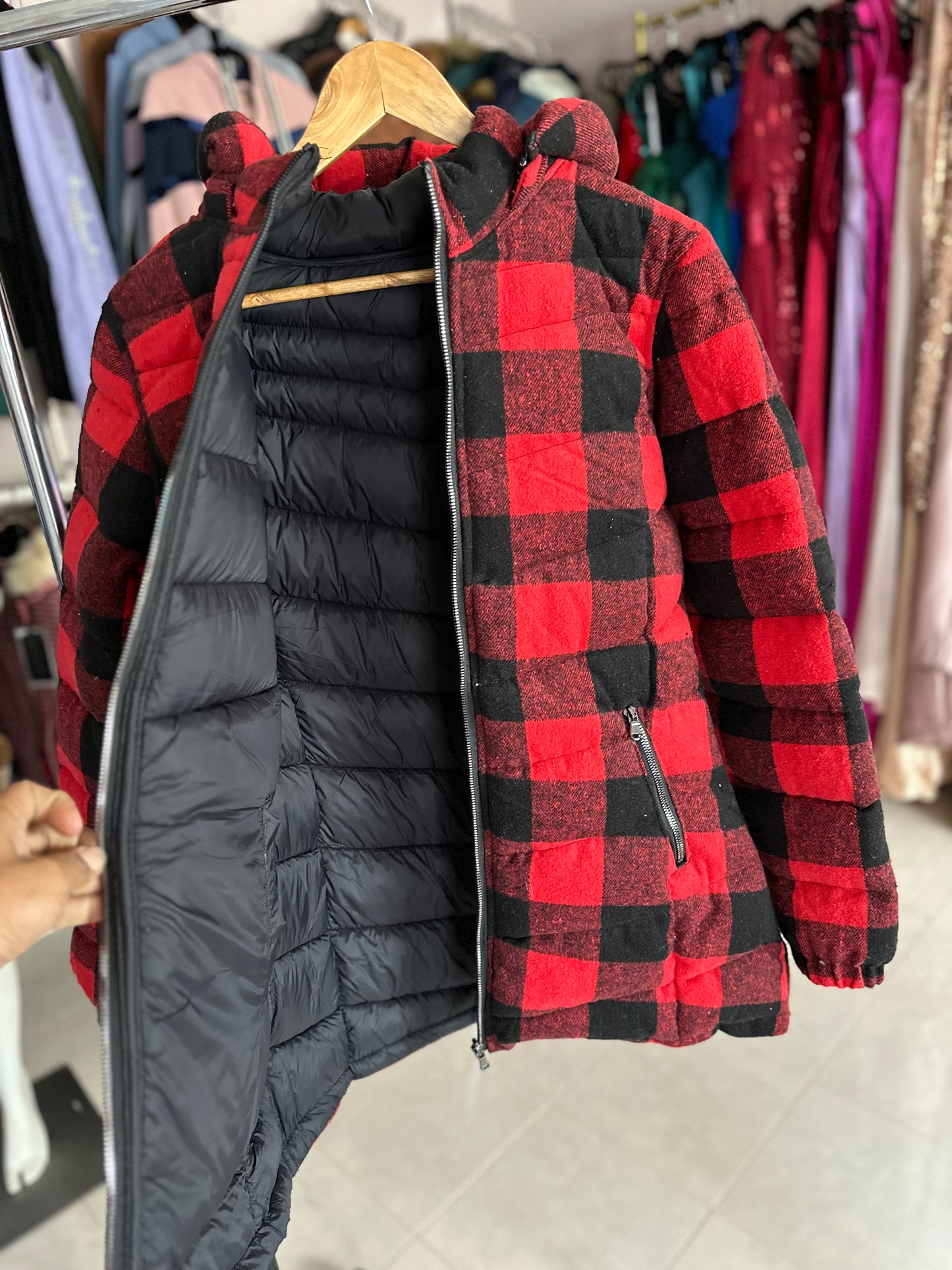 Chamarra / abrigo doble vista