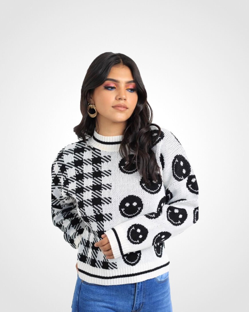 Suéter tejido de punto