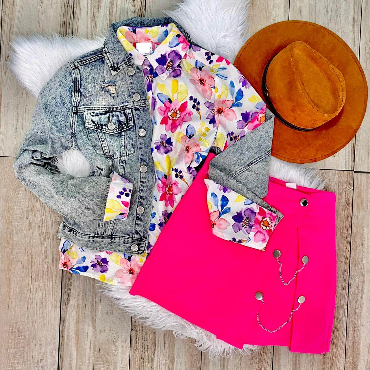 Camisa estampado flores